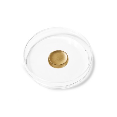 Echtes Muschelgold, 23,75 Karat, wasserlöslich, Durchmesser  ca. 7 mm