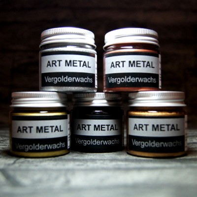 Art Metal Vergolderwachse 5-Set